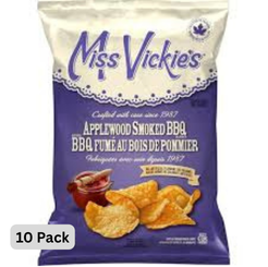 Miss Vickie's Applewood Smoked BBQ Potato Chips 10 Pack (10 x 200G)
