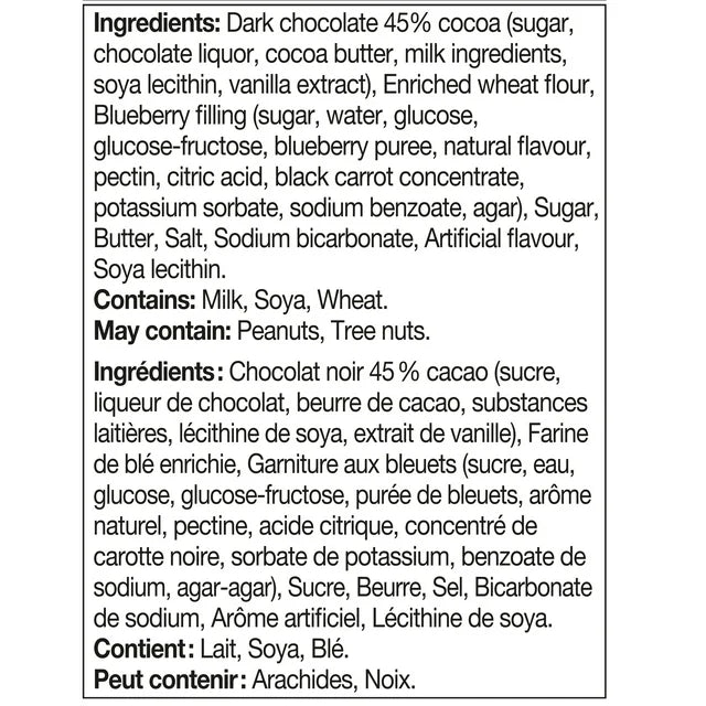 Leclerc Celebration Blueberry Truffle Cookies (240G)