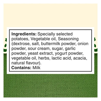 Miss Vickie's Sour Cream, Herb, & Onion Potato Chips 10 Pack (10 x 200G)