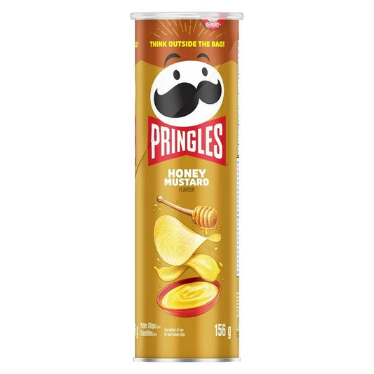 Pringles Honey Mustard Potato Chips (156g)