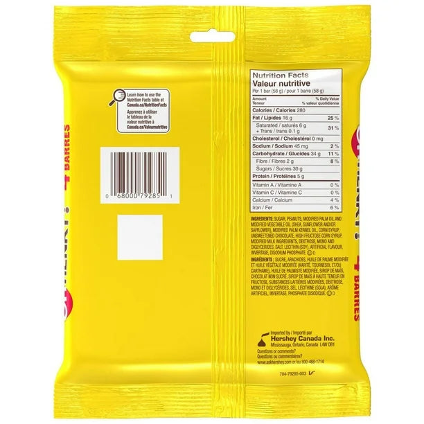 Oh Henry! Chocolate Bars 24 Pack (24 x 58G)