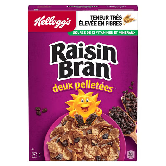 Kellogg’s Two Scoops Raisin Bran Original 375g