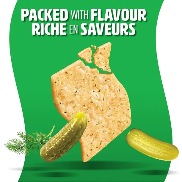 Crispers Dill Pickle Flavour Snacks 12 Pack (12 x 145G)