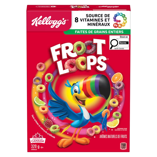 Kellogg's Froot Loops Cereal 320g