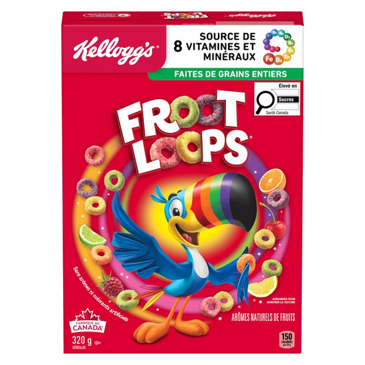 Kellogg's Froot Loops Cereal 320g