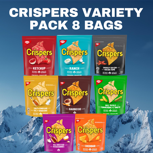 Crispers Variety Pack (8 Bags)