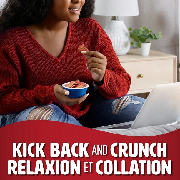 Crispers Ketchup Flavour Snacks 12 Pack (12 x 145G)