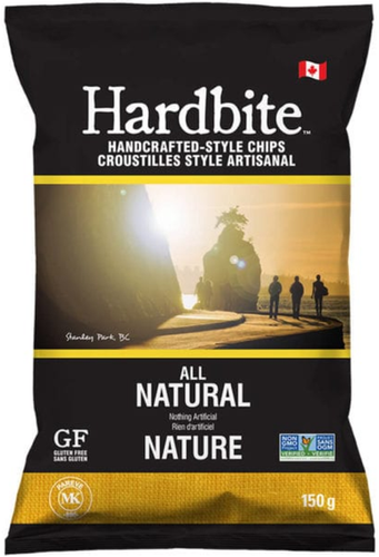 Hardbite All Natural Flavour Potato Chips (150g)
