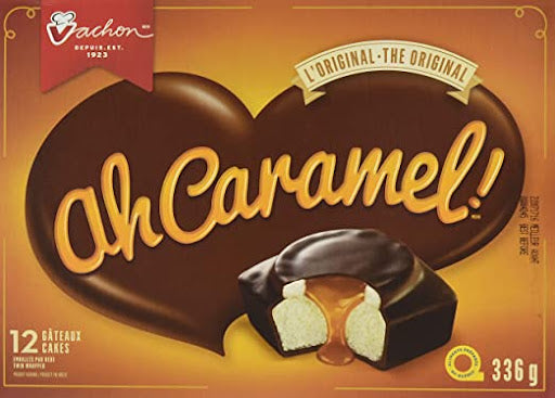 Vachon Ah Caramel Caramel Snack Cakes 12 Pack 336G