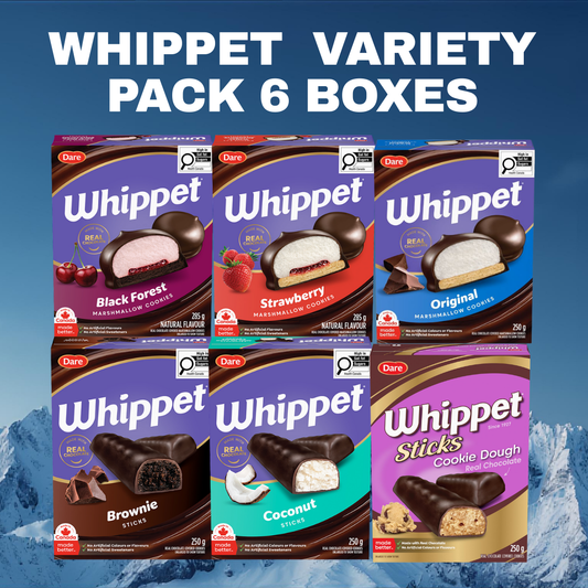 Whippet Variety Pack - 6 Boxes